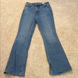 Old Navy Women's Classic Blue Flare Jeans